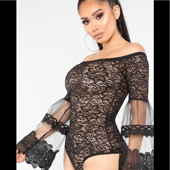 Tops - Lace Bodysuit